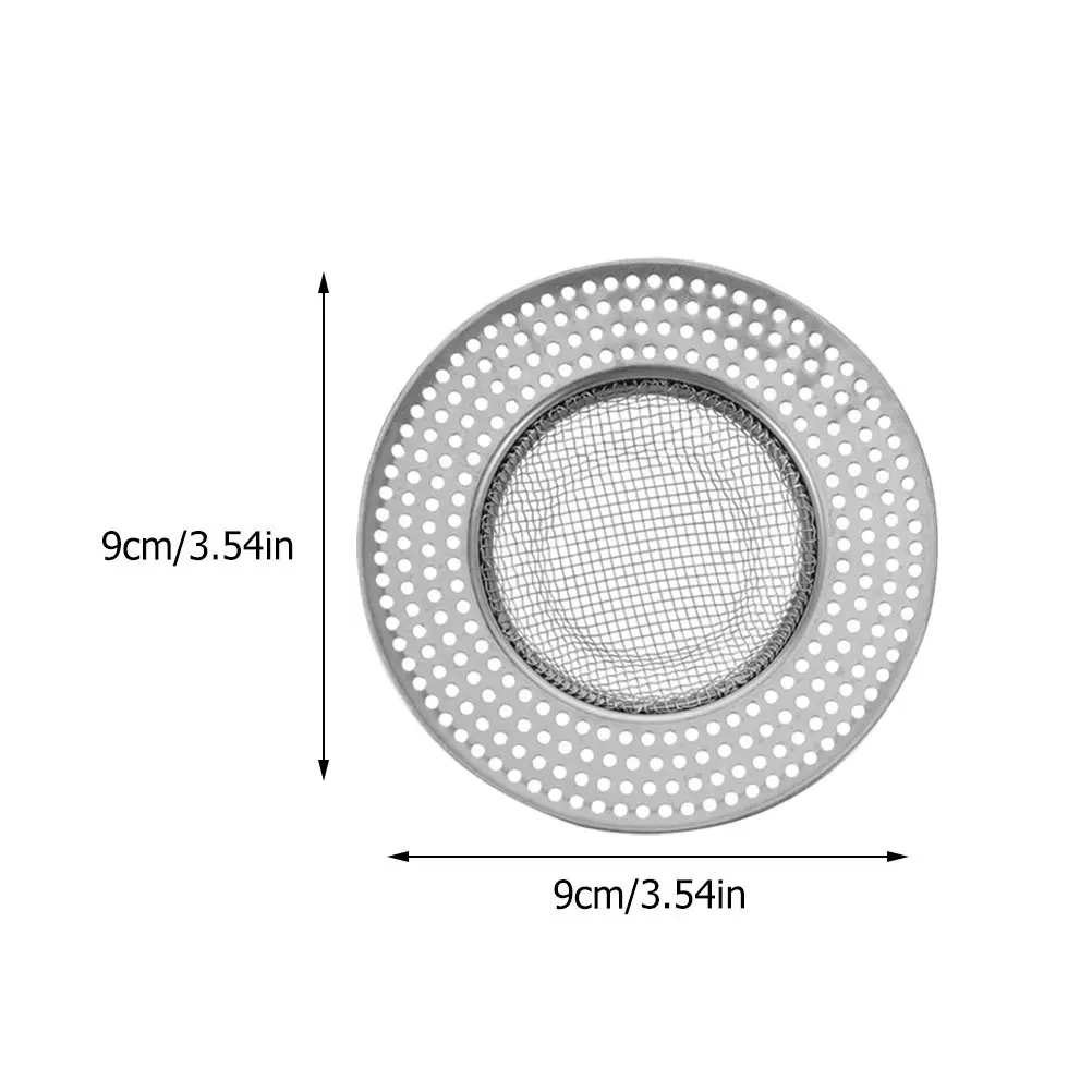 2 قطعة حوض الفولاذ المقاوم للصدأ مصفاة استنزاف الشعر الماسك للمطبخ الحمام دش حوض الاستحمام الغسيل حوض غسيل الصرف الأخدود