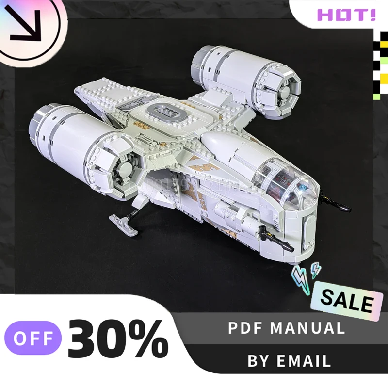 

[1158PCS] Customized MOC Razor Crown Set Creative Building Blocks Set STEM Educational Toys Construction Model Kit Birthday Gift