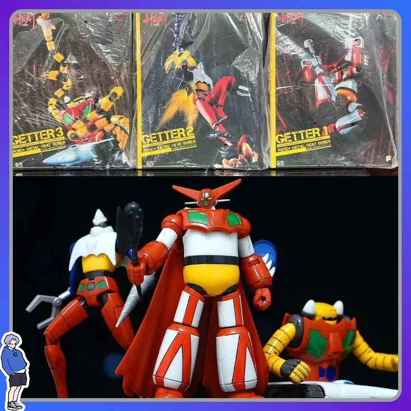 

In Stock Original POSE GETTER3 Authentic Collection Model Game Character Action Toy 12cm Moving Model Figure