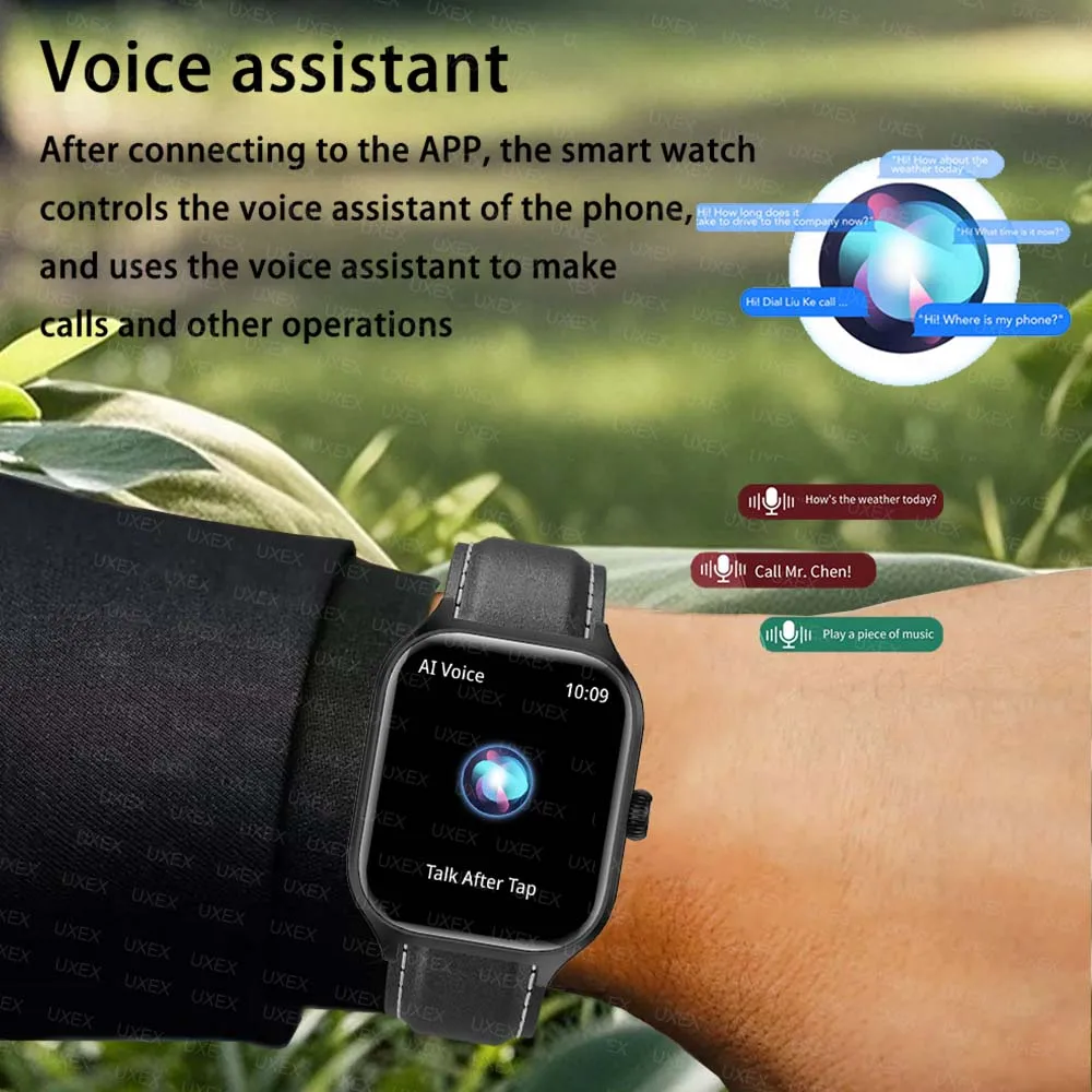 Fashionable Watch Smartwatch Global Version Men Outside Women Bluetooth Call Motion Trajectory Health Tracking Sport Watch 2.01