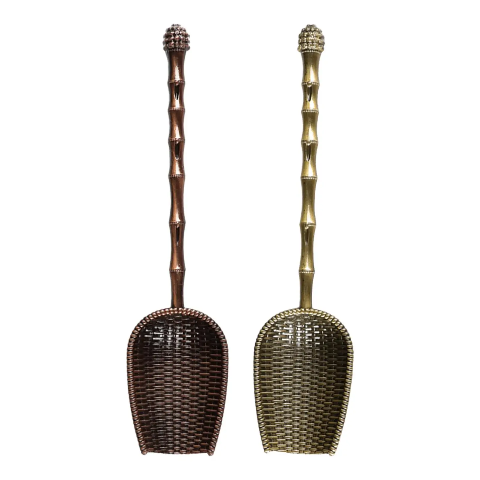 Loose Leaf Tea Scoop Metal Vingae Design Long Handle Coffee Scoop for Spice Loose Leaf Tea Dry Ingredients Coffee Home Decor