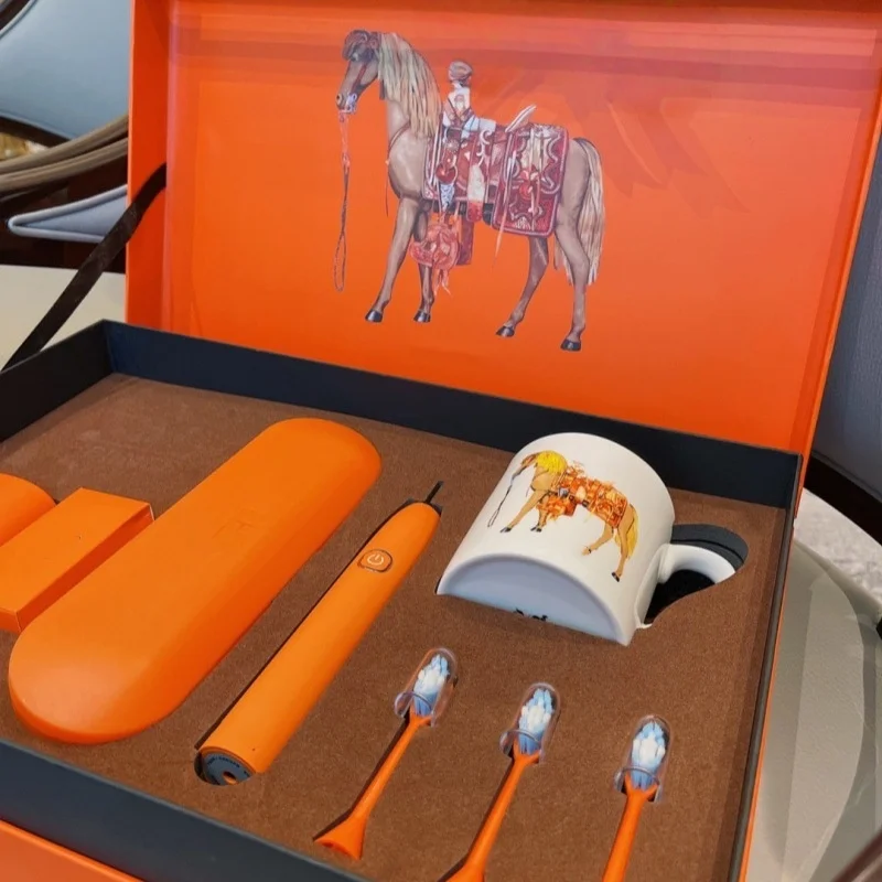 

Набор зубных щеток серии Master Craft H, насадка для зубной щетки, электрическая зубная щетка, чашка для зубной щетки, чашка для воды, незаменимый праздничный подарок