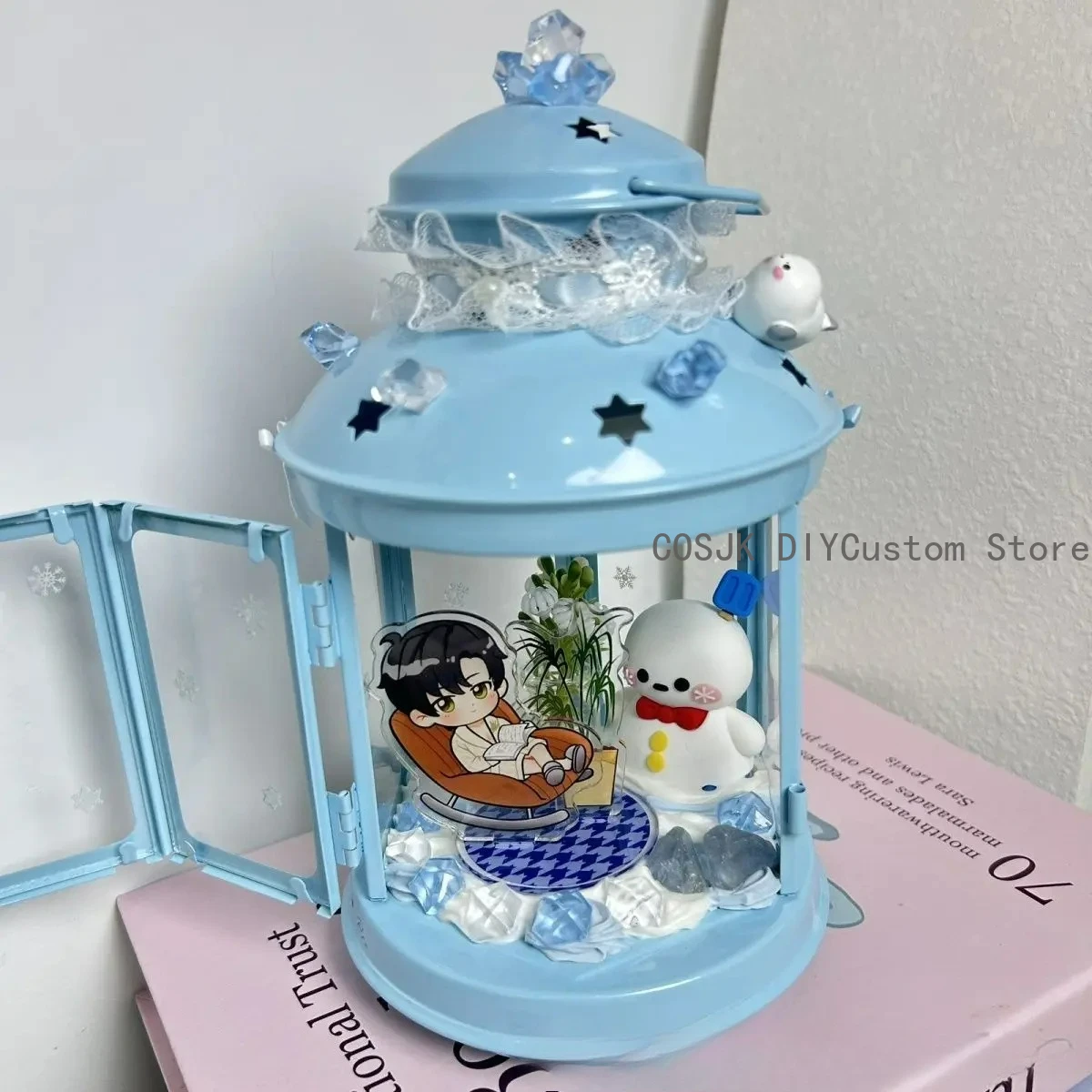 

Anime Love and Deepspace Zayne Cosplay Aromatherapy Night Light Cartoon Exposing Lamp Mascot Student Accessory Birthday Gift