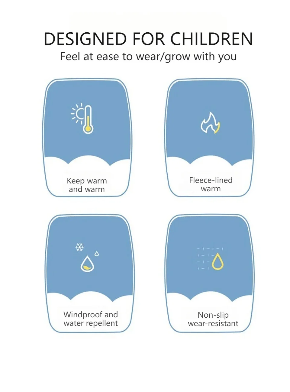 Warme Winter-Reithandschuhe für Kinder, Silikon, rutschfest, wasserdicht, verschleißfest, Vollfinger-elastische Handgelenke für Jungen und Mädchen, winddicht – Detail 4