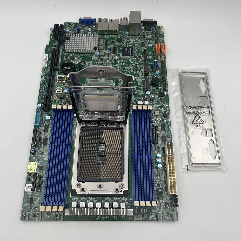 Para Supermicro H12SSW-NT Suporte A-M-D 7002 Placa-mãe de servidor DDR4 única