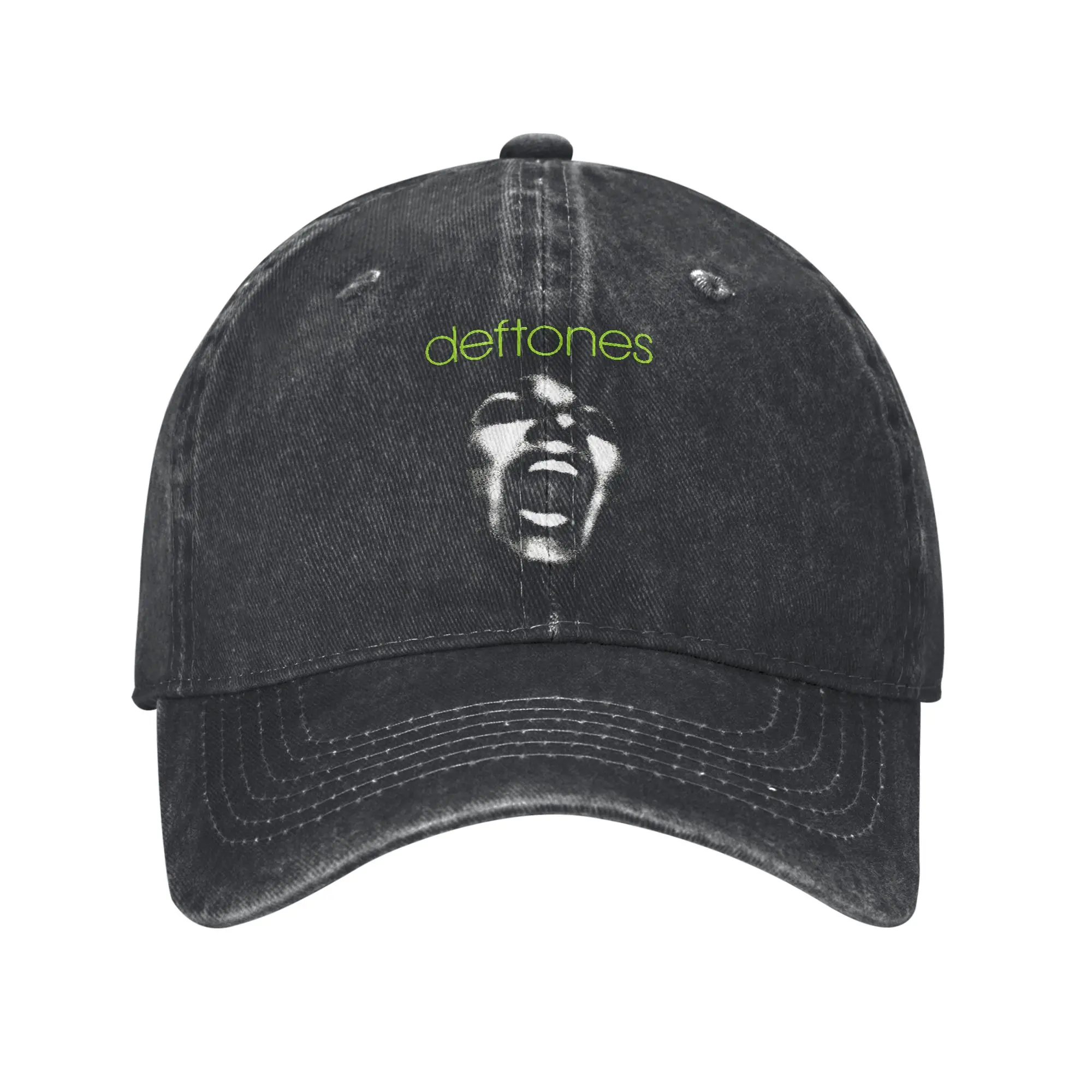 Deftones Snake Singer Men Women Baseball Caps Private Music Album Distressed Denim Caps Hat Adjustable Fit Headwear image 3