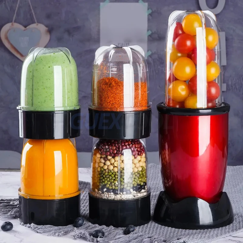 Juicer household fully automatic portable soy milk jam fruit and vegetable cooking multi-functional juicer