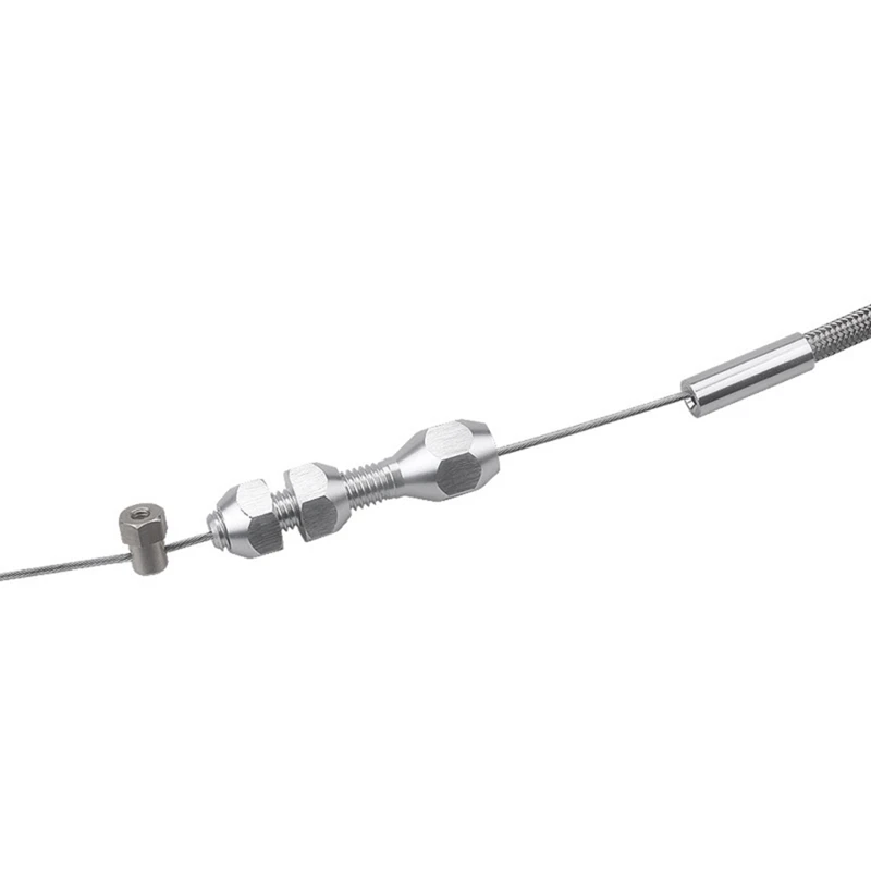 Cavo acceleratore intrecciato in acciaio inossidabile da 36 pollici 23040701   Adatto per motore LS1 Chevy 4.8 5.3 5.7 6.0