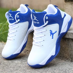 Chaussures de basket-ball coordonnantes professionnelles pour hommes, baskets montantes pour couple, bottes pour hommes, marque, nouveau, 2024