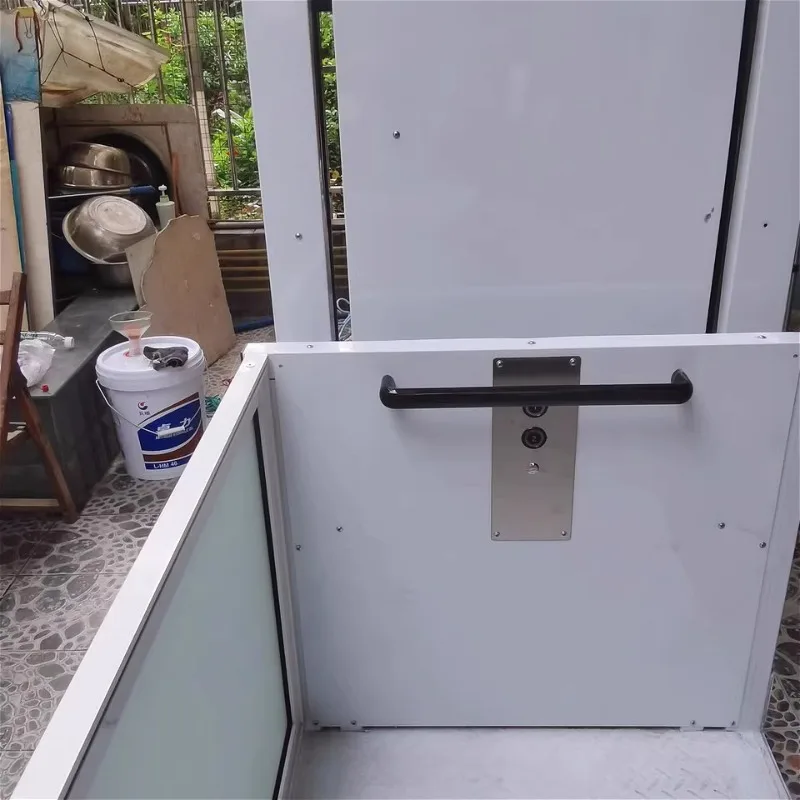 2-8 متر فيلا منزل صغير مصعد هيدروليكي رفع منصة رفع الشحن مستودع مصنع البضائع رفع المسنين مع التنقل المحدود #5