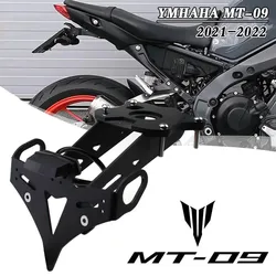 Motorcycle Rear License Plate Holder Fender Eliminator Tail Tidy for YAMAHA MT-09 MT09 SP 2021 2022 Porta Placa Moto Accessories
