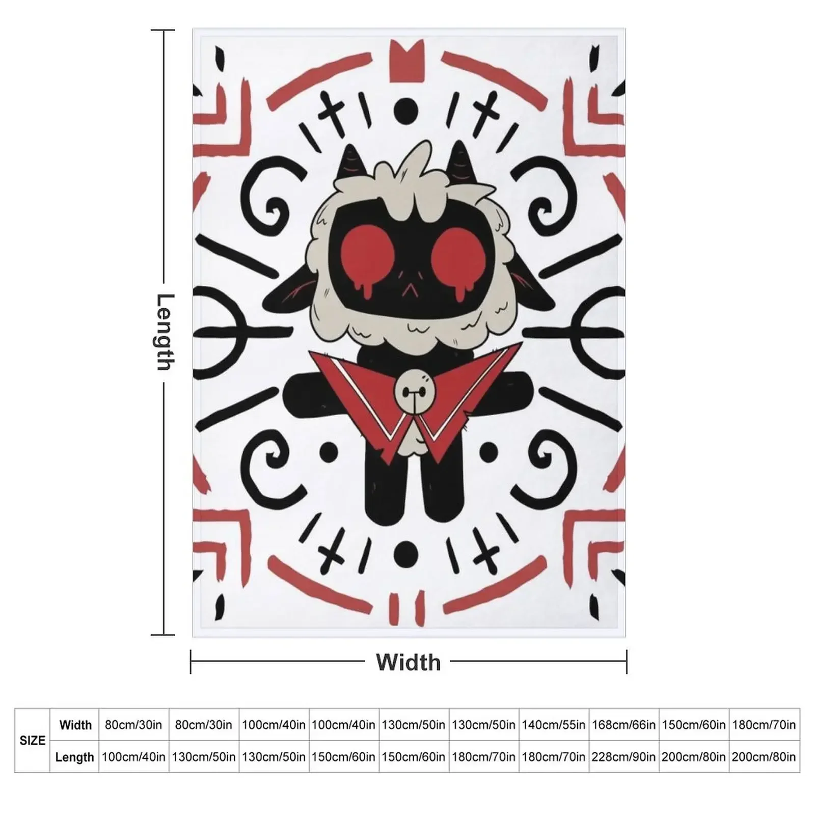 Cult Of The Lamb Magic Circle Throw Blanket christmas decoration halloween Soft Quilt Blankets