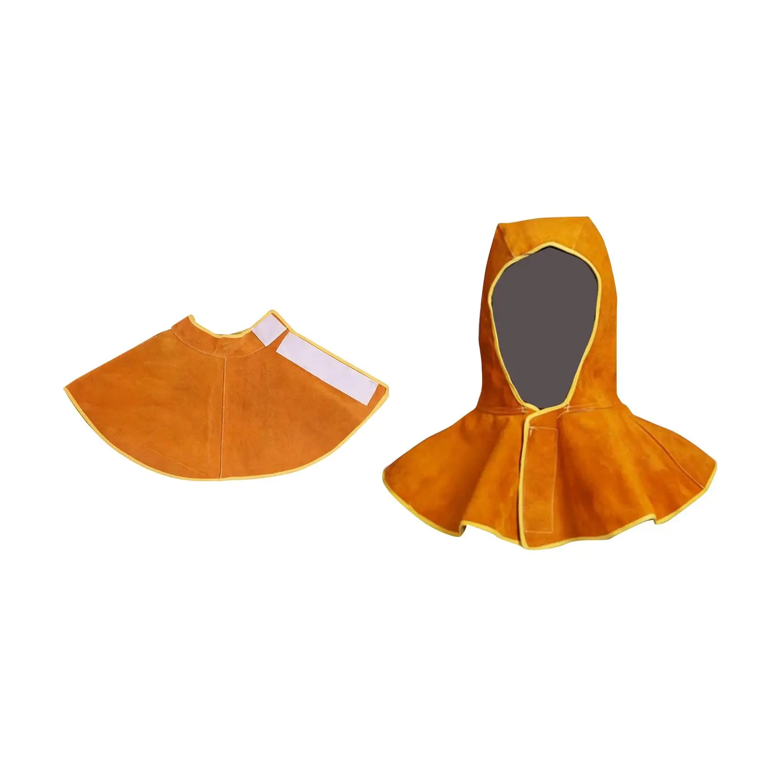 Electric Welding Shawl, Protective Hood, Heat Resistant Anti Spatter Insulation Multipurpose Carpenter Soldering Hood