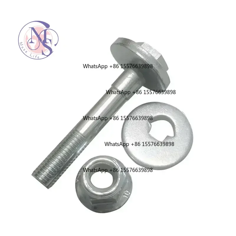1Pc Rear Toe Link Cam Bolt & Washer Kit 2007061, Suspension Adjustment Hardware Auto Replacement Part