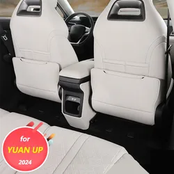 Car interior decoration accessories, seat back protective pad, dirt resistant gasket for BYD YUAN UP PRO EV 2024
