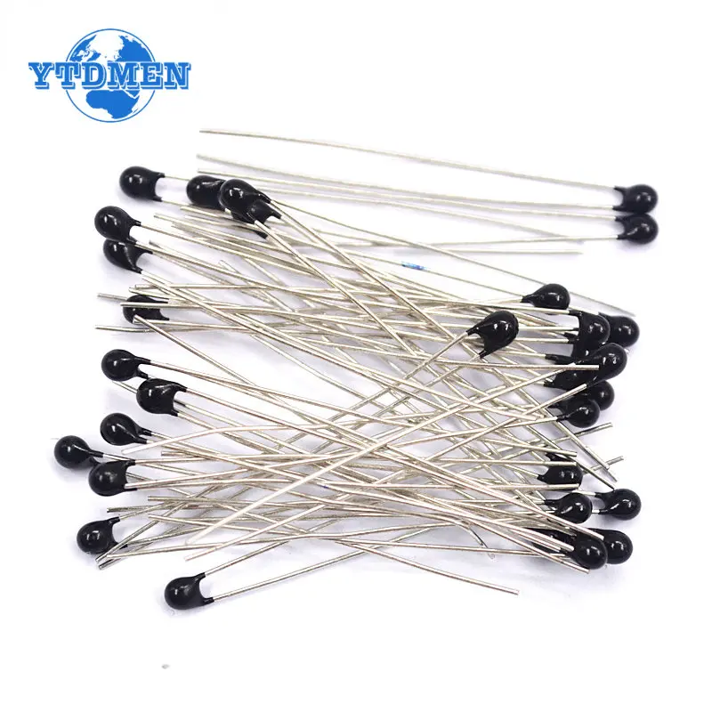 100PCS NTC Thermistor MF52AT NTC-MF52AT Thermal Resistor 1K 2K 3K 4.7K 5K 10K 20K 47K 50K 100K OHM 3590 5% MF52