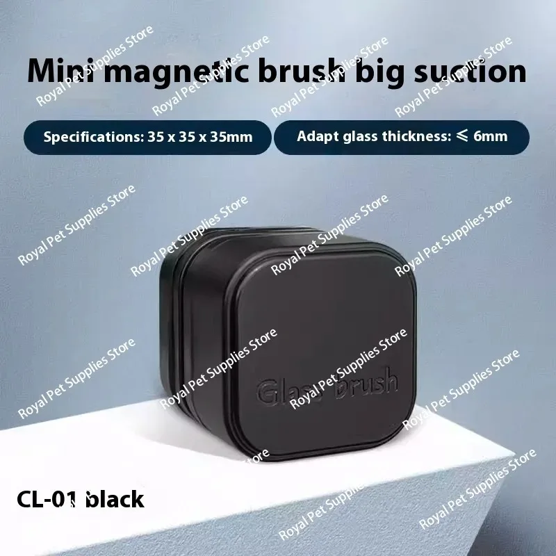 

Mini Aquarium Brush Magnetic Glass Cleaner Algae Scraper Dual Sided Fish Tank Cleaning Tool for Freshwater Saltwater fish tank