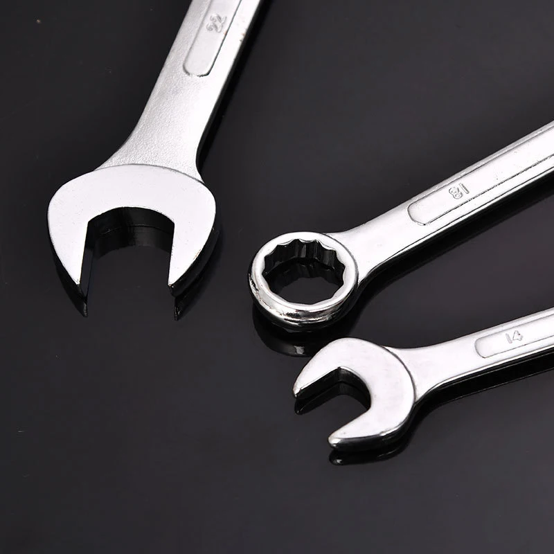 Ratchet Chrome Vanadium Steel Two-Way Event-Head Wrench Quick Manual Dual-Purpose Ratchet Wrench Spanners For Car Repair Tools