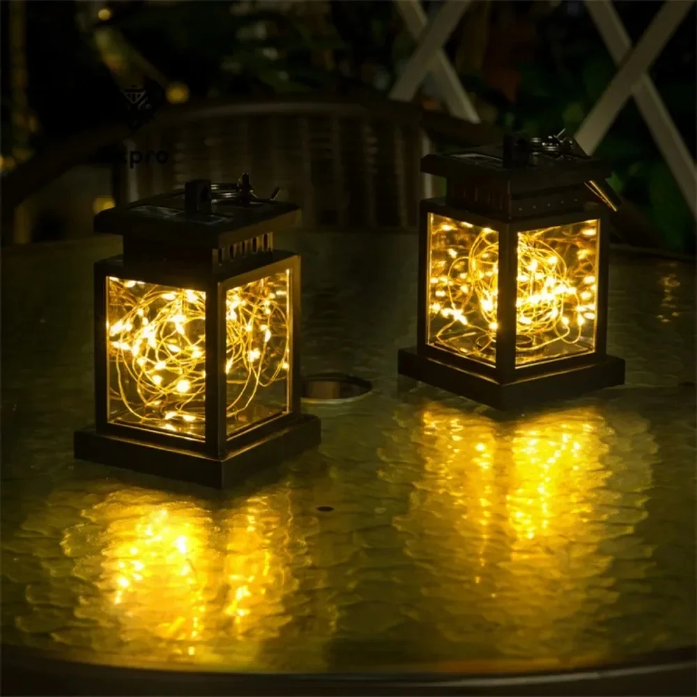 Solar Lantern Lawn Camping Decoration Landscape Courtyard Garden European-style LED Atmosphere Candle Light Solar Energy