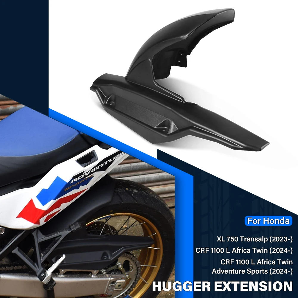 Motorcycle Hugger Rear Fender Mudguards For Honda XL750 XL 750 Transalp (2023-) CRF1100L CRF 1100 L Africa Twin ADV Sports 2024-