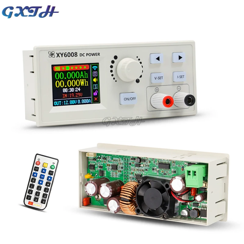 XY6008 60V 8A 480W CNC Adjustable DC Stabilized Power Supply Constant Voltage And Constant Current Maintenance Step-down Module