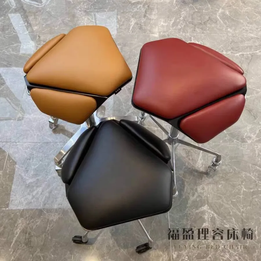 Multifinction Hairdressing Chair Professional Makeup Artist Hairdressing Chair New Seat Latest Luxury Red Sandalye Salon Chair