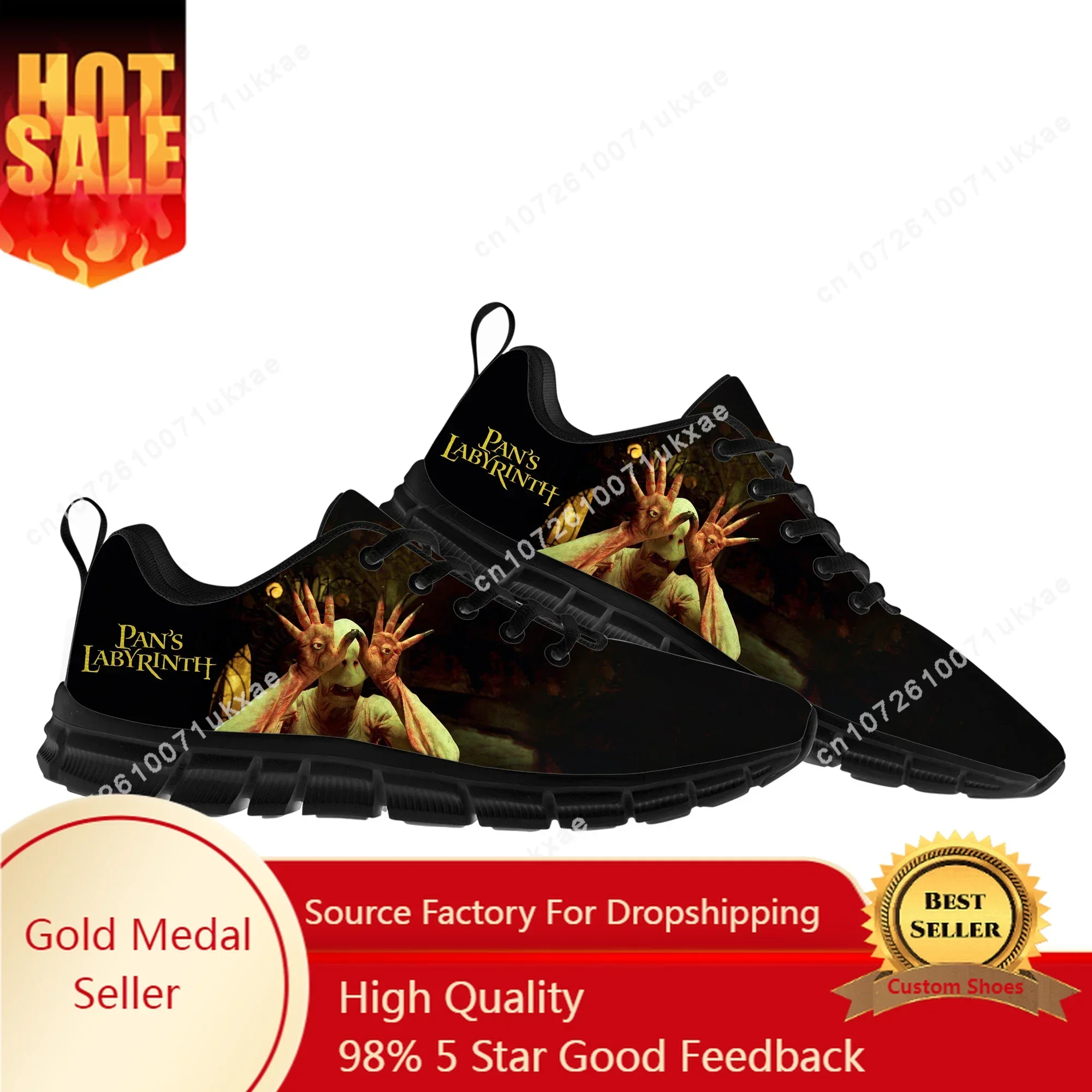 

Pans Labyrinth Movie Sports Shoes Mens Womens Teenager Kids Children Sneakers High Quality Casual Sneaker Couple Custom Shoes