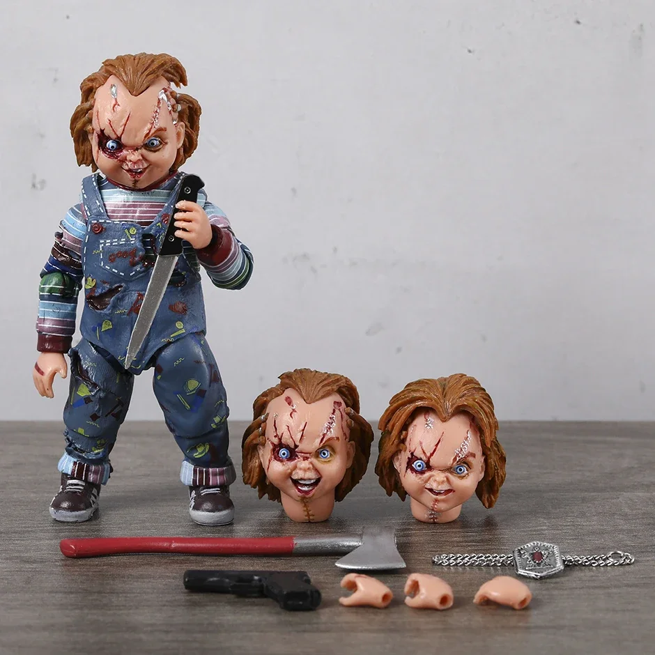 

NECA Bride of Chucky Ultimate Chucky Exclusive Movie Film Action Figure Toy Doll Model