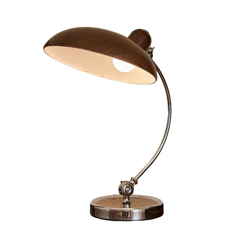 

Medieval desk lamp desk decoration retro simple bedroom study eye protection reading bedside ambient light