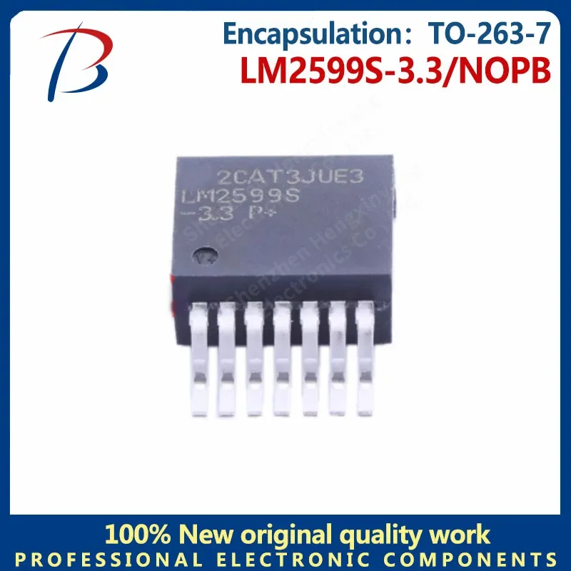 10PCS BHT LM2599S-3.3/NOPB package TO-263-7 3.3V 3A switching regulator