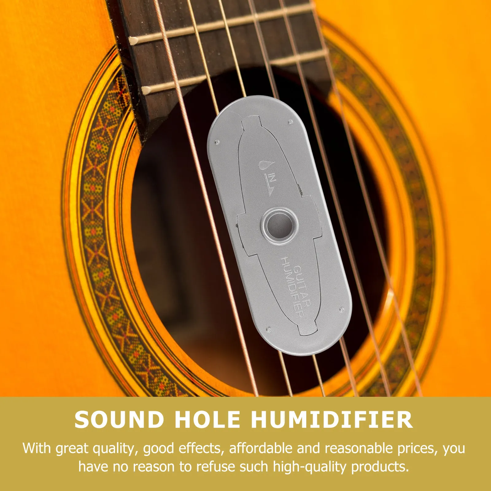 3Pcs Guitar Humidifier Acoustic Sound Hole Panel Protector Moisture Control Portable Maintenance Tool Guitar Panel Humidifier
