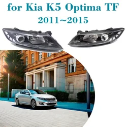 Car Headlight Assembly for Kia K5 Optima TF 2011~2015 2012 2013 Front Fog Light Bumper Corner Halogen Side Lamp LED Accessories