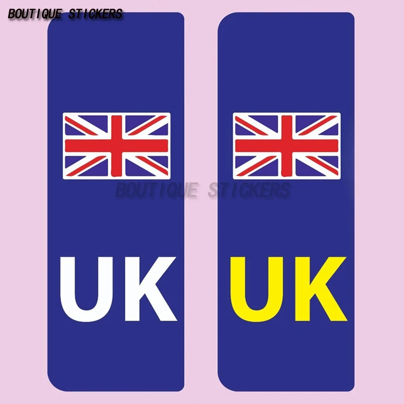 ملصقات لوحة ترخيص رائعة ملصقات سيارات المملكة المتحدة - لوحة علم المملكة المتحدة فينيل ذاتية اللصق للسيارة والشاحنات #4