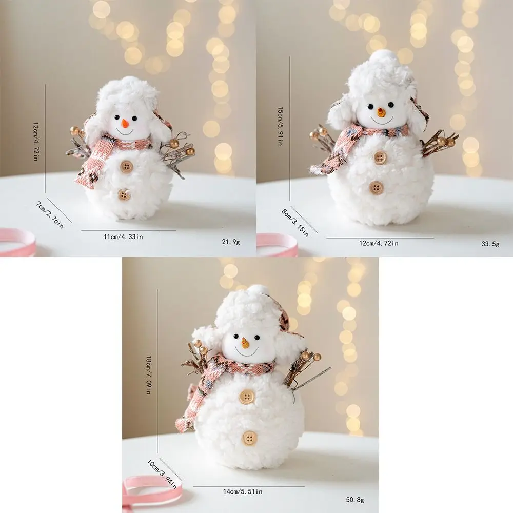 جديد رغوة ثلج الأبيض لينة ثلج S M L عيد الميلاد ديكور الدمى هدية #6