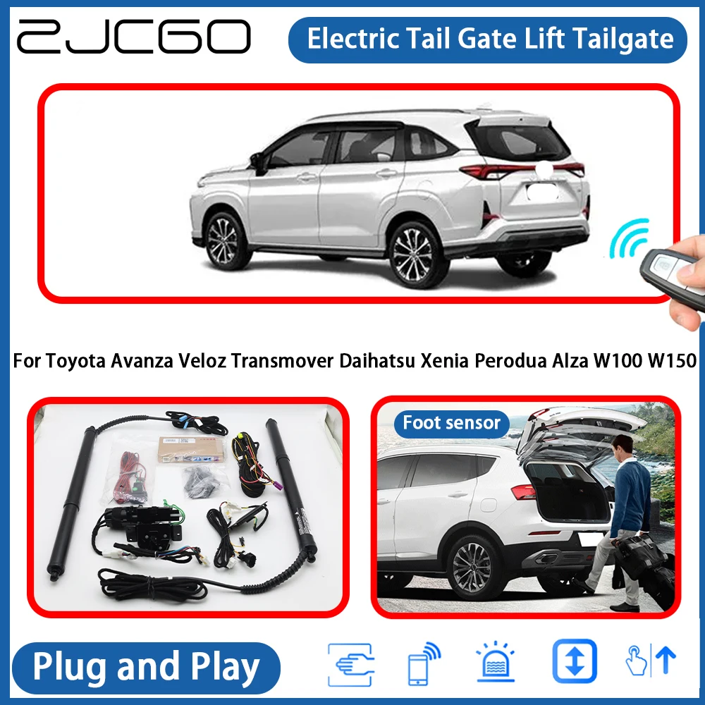 لتويوتا أفانزا فيلوز الارسال دايهاتسو زينيا بيروودوا ألزا W100 W150 بالطاقة الباب الخلفي قوة الباب الخلفي الكهربائية الذيل بوابة رفع