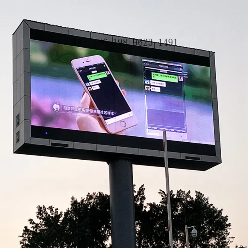 P4 P5 P6 P8 P10 960*960mm Outdoor LED Panel Full Color Fixed Screen for Commercial Video Wall Advertising