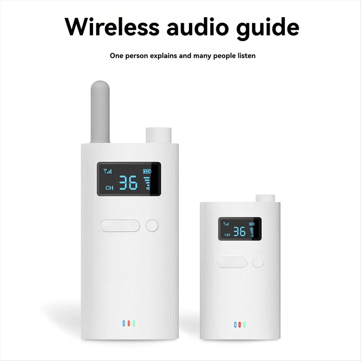 

Беспроводной микрофон объемного назначения 2,4G, аудиопередатчик «один в много», приемник, уличный микрофон [AA74-AAA]