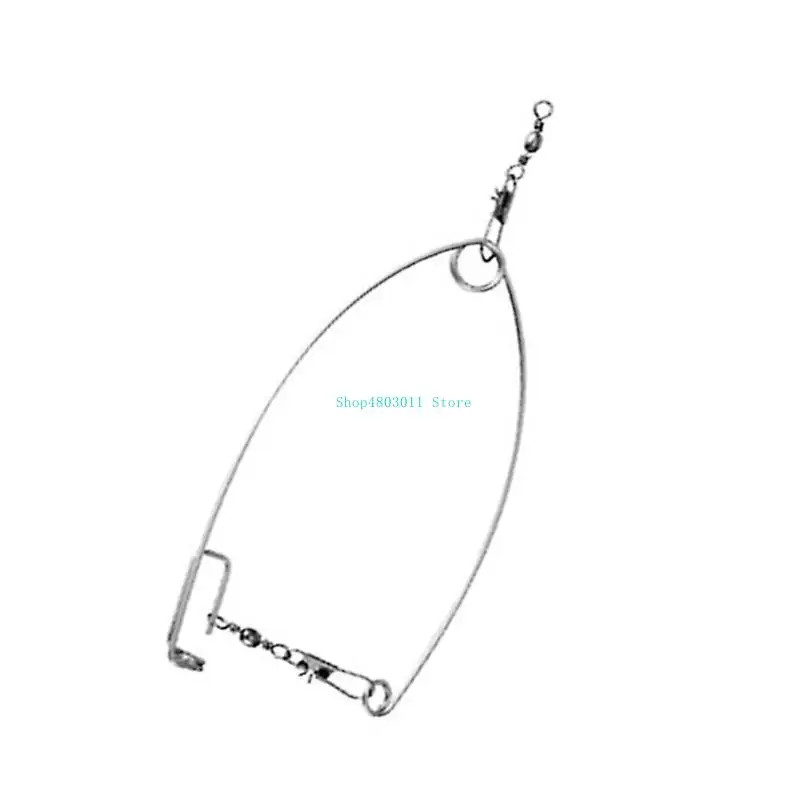 

T3LD Automatic Fish Hook Device Stainless Steel Spring Loaded Ice Fishing Hook
