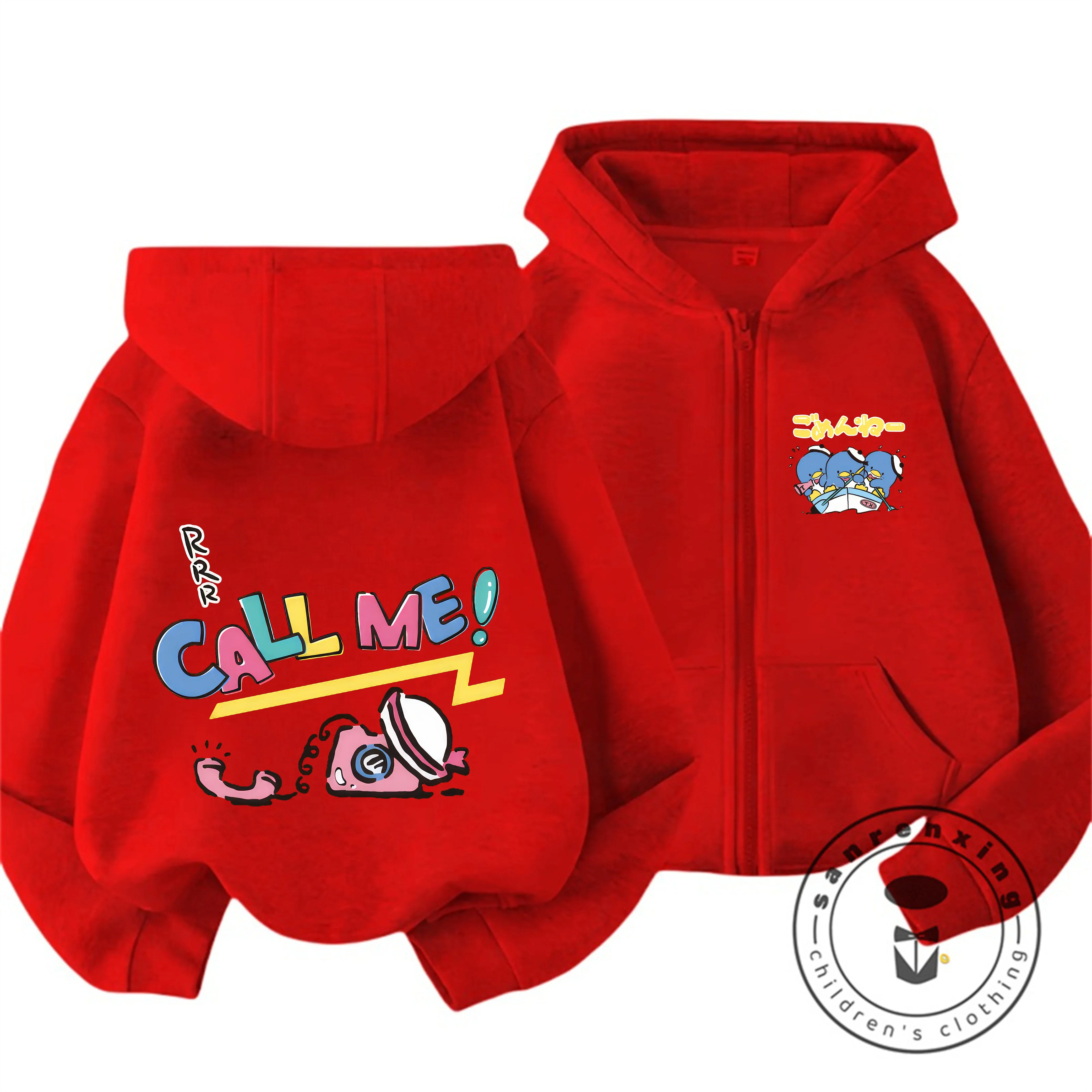 

Trendy Street Wear Zip Hoodie Cute Cartoon New Style Winter Kids Coat TUXEDOSAM Boys Girls 3 14