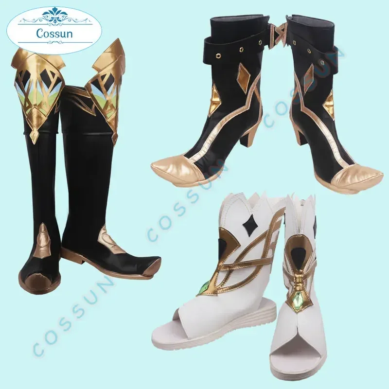

Genshin Impact Dehya/ AlHaitham/ Nahida Cosplay Shoes Halloween Boots for Women Men Role Play Game Costume Genshin Cosplay