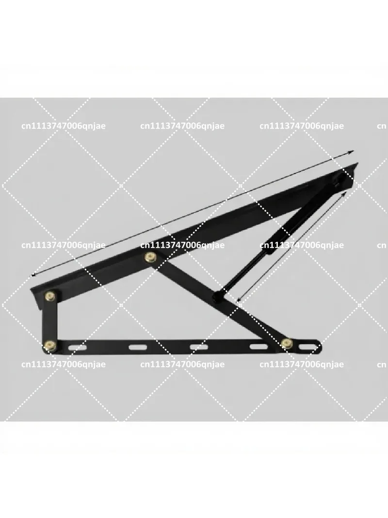 Adjustable Gas Spring Hinges Bed Frame Support Rod for Folding Furniture Sofa Hardware