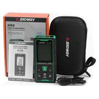SNDWAY Laser Rangefinder Distance Meter Range 80m 150m Mesurment Tool Device Finder Mini Digital Meater Laser Distance Sensor
