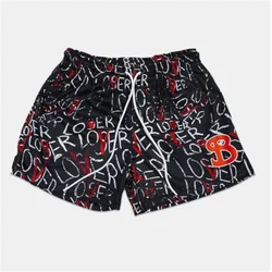 BUCKETSQUAD Summer Men Basketball Shorts Men's Mesh Sweatpants Gyms Loose Fitness shorts Quarter Knee Outdoor Sports shorts