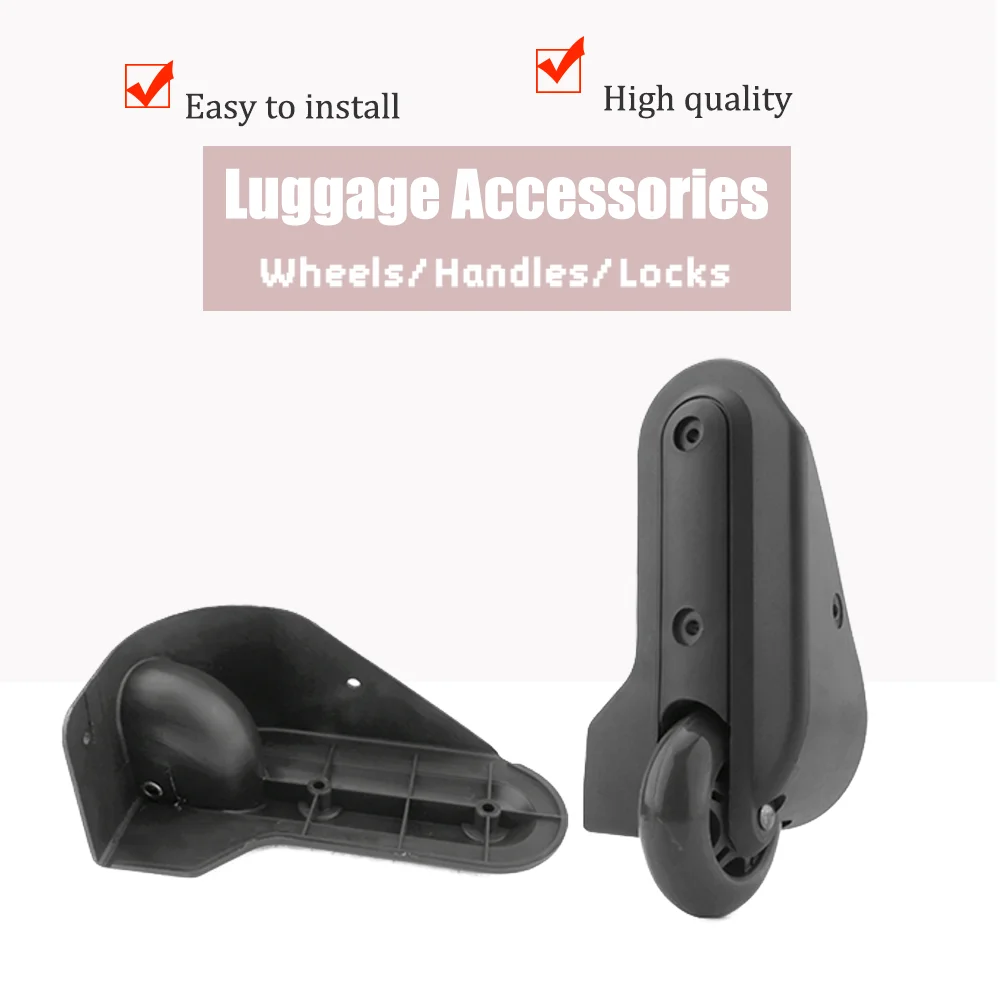 Thickened D100 Stainless Steel Bracket Directional Wheel Sturdy Rust-Proof No Deformation High-end Suitcase Replacement