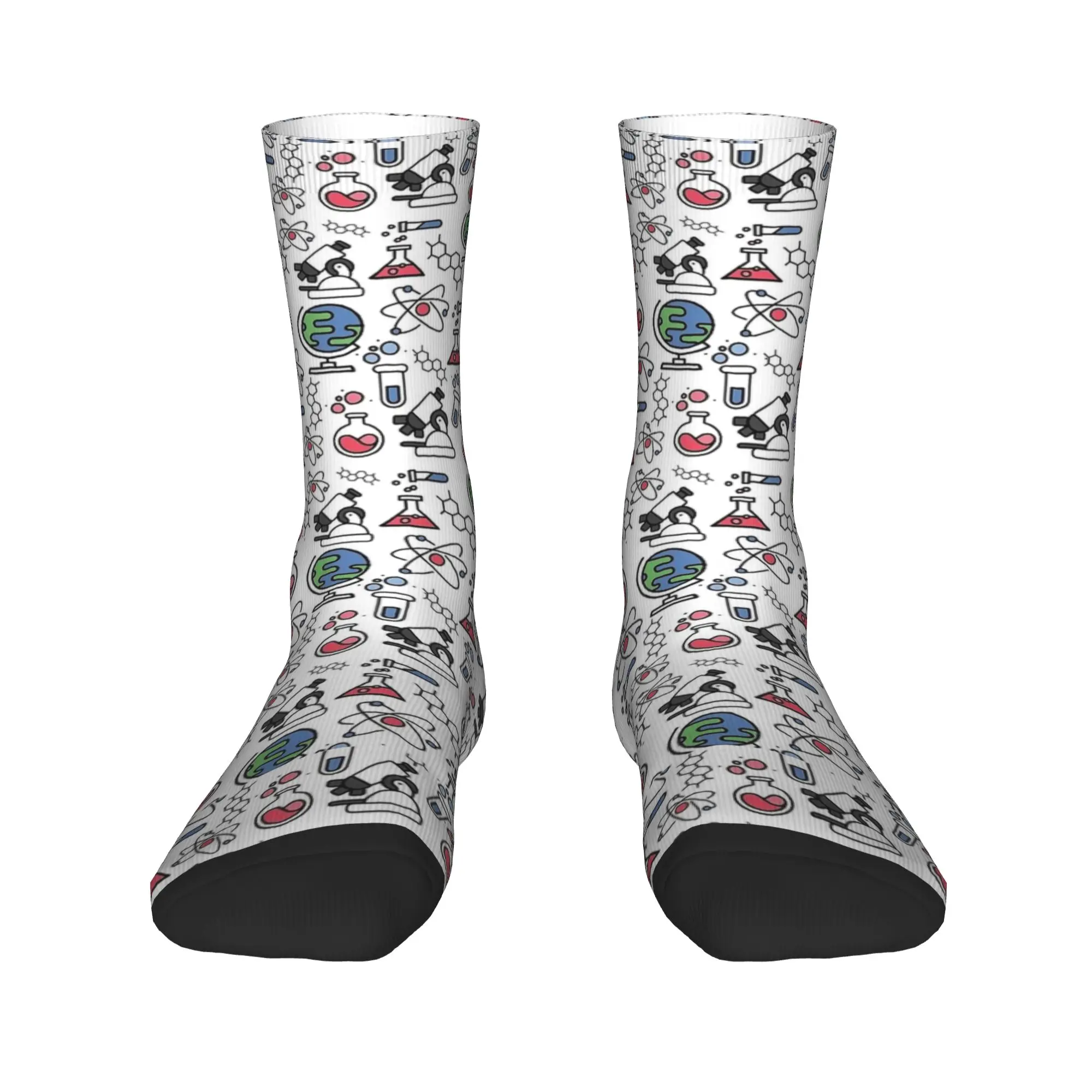 science teacher tools and equipment Socks  Design Stockings Non-Slip Men Socks Comfortable Spring Harajuku Running Sports Socks