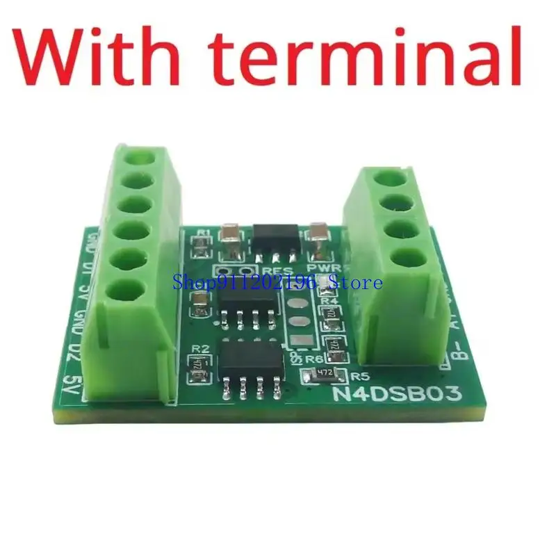 

P82A 1-2CH RS485 Digital Temperature Collector Module -55-125℃ DS18B20 Sensors 5V
