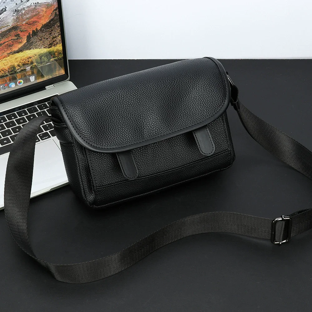 Men's Popular Postman Bag 2025 New Fashion Envelope Mobile Phone Bag Commuting Single Shoulder Crossbody Motorcycle Bag