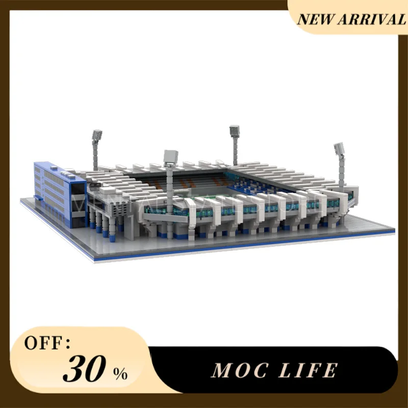 [3639PCS] Aangepaste MOC Stadion van VfL Bochum Creatieve Bouwstenen Set STEM Educatief Speelgoed Bouw Model Kit Geschenken