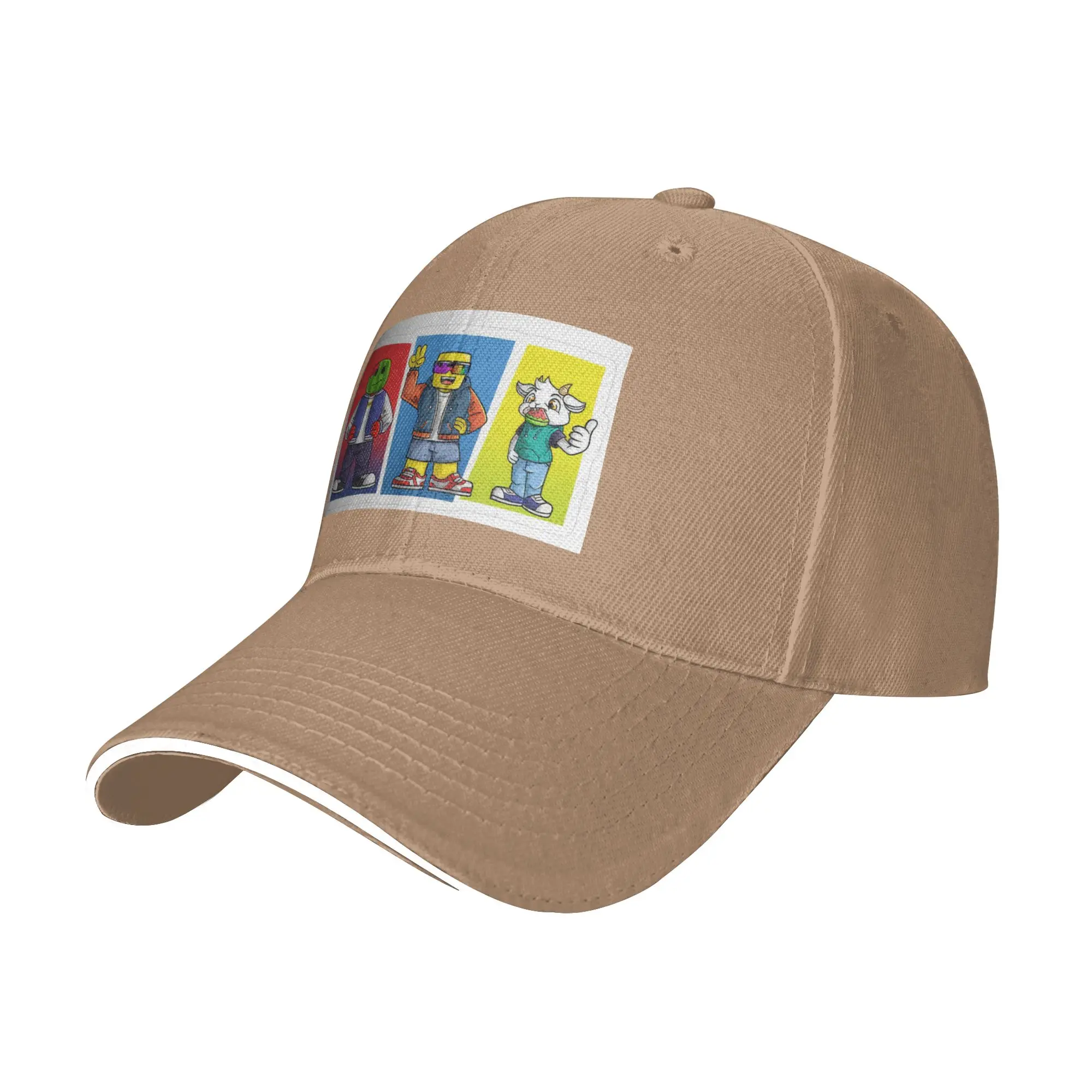 Sunny And Melon Cap Fashion Casual Baseball Caps Adjustable Hat Hip Hop Summer Unisex Baseball Hats Customizable Polychromatic