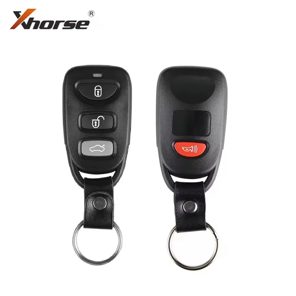 5pcs/lot Xhorse XKHY01EN Wire Universal Remote Key for Hyundai 3+1 Buttons English Version Working With VVDI Key tool